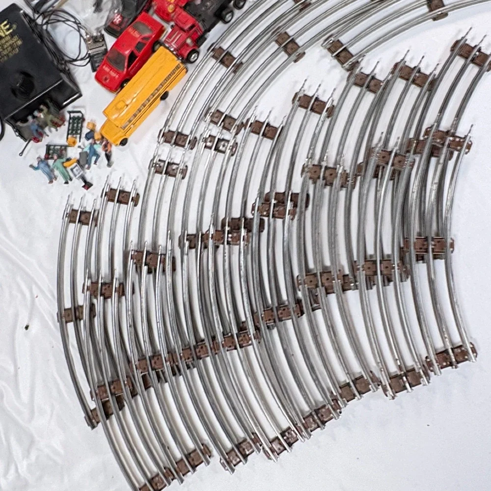 Lionel K-Line O-27 Gauge Lot Of 100+ Pieces Track Transformer Diecast Untested